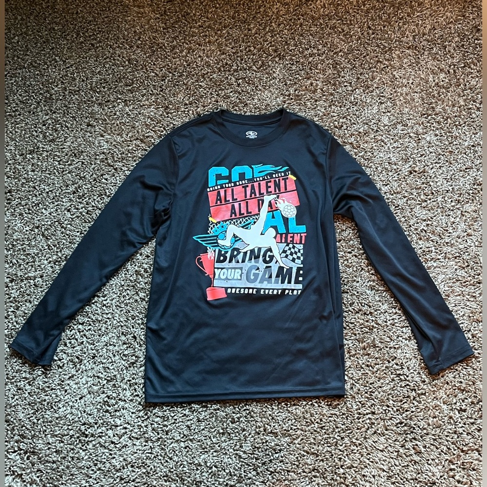 Athletic Works Soccer Long Sleeve Shirt